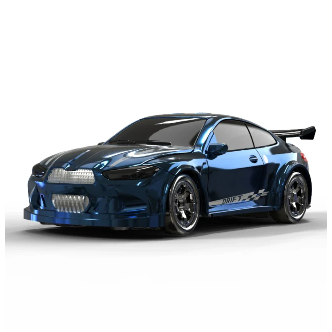 Blue Custom BMW