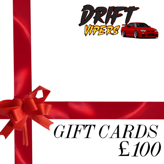 Drift Vipers - Gift Card £100